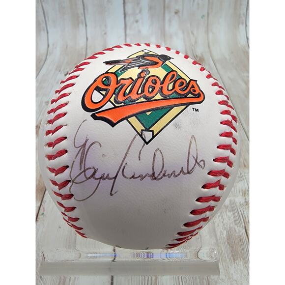 Baltimore Orioles Autographed Baseball Unknow Signatures - Picture 5 of 8